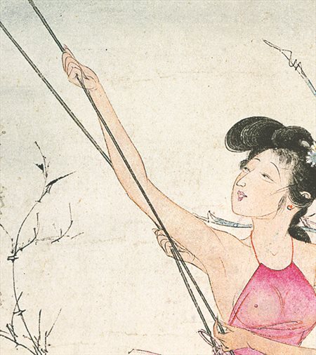 大足县-胡也佛的仕女画和最知名的金瓶梅秘戏图